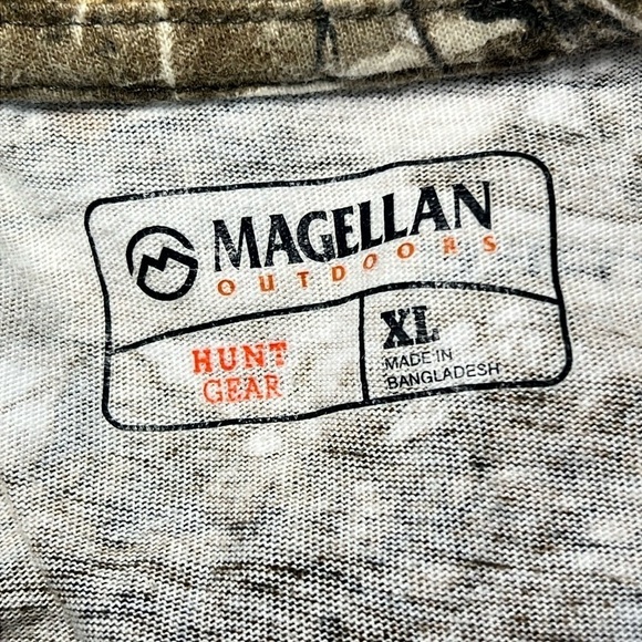 MAGELLAN OUTDOORS HUNT GEAR XL MENS CAMOUFLAGE REALTREE TSHIRT - Picture 3 of 6